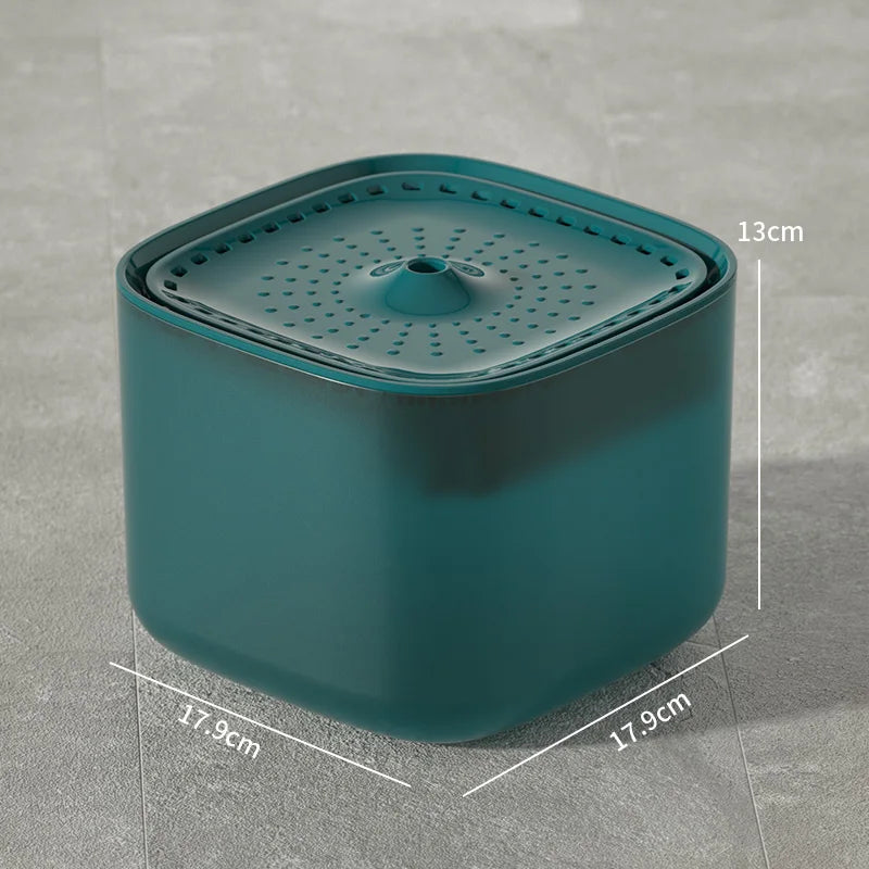 Cat Water Fountain Auto Recirculating Filter USB Quiet