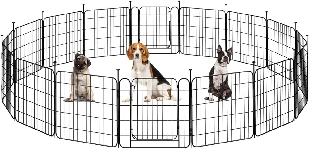 Expandable Dog Playpen 8-Panel Indoor Outdoor Fence