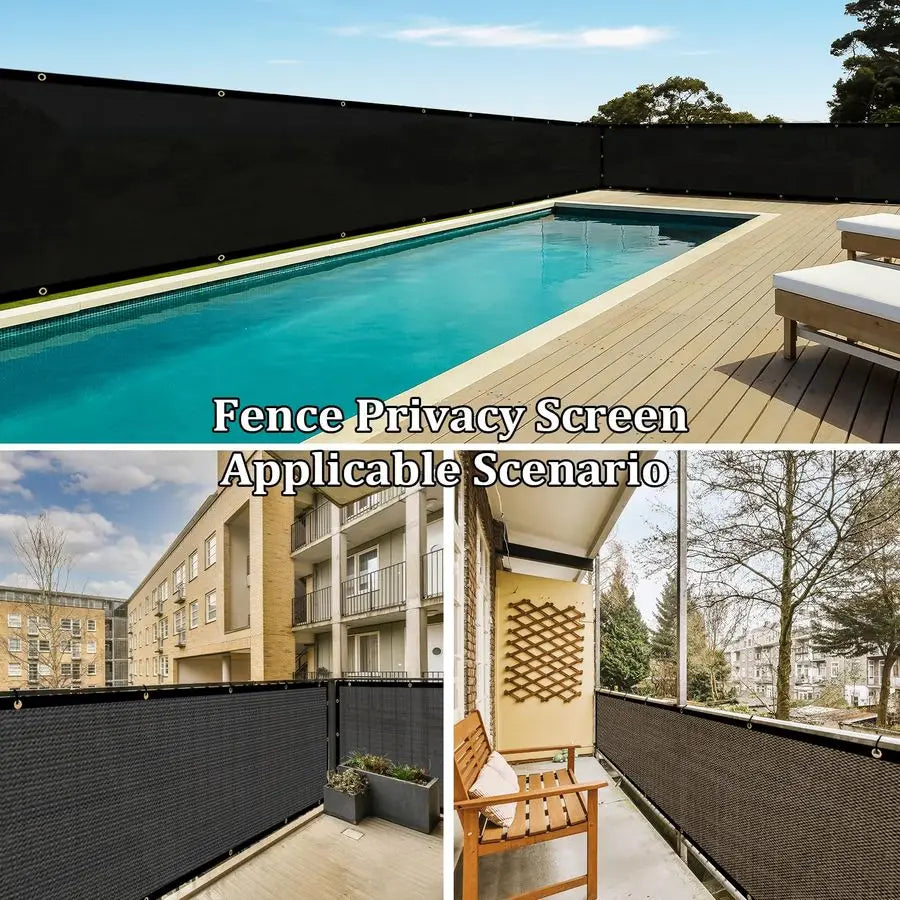 Heavy Duty Fence Privacy Screen 170 GSM Shade Net Outdoor