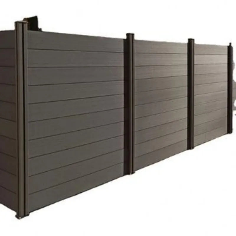 Rustproof Aluminum Fence Slat Panel Powder Coated Privacy Fence