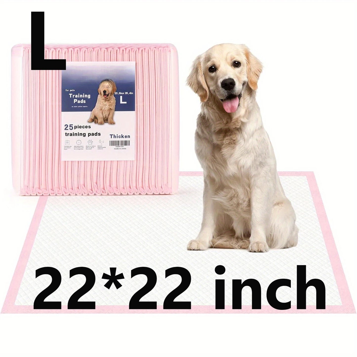 NONEDog Litter Pet Urine Pads For Large Breeds, Disposable