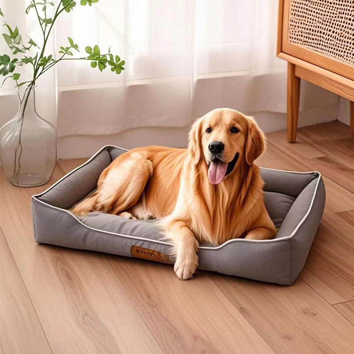 Four Season Square Dog Bed Waterproof Thickened Sofa Design