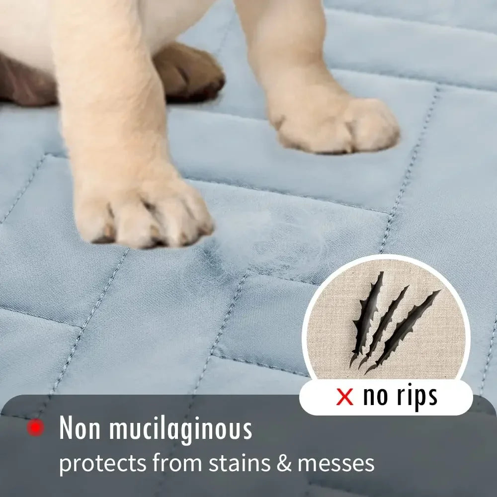 Waterproof Non Slip Dog Bed Cover and Pet Blanket Mat