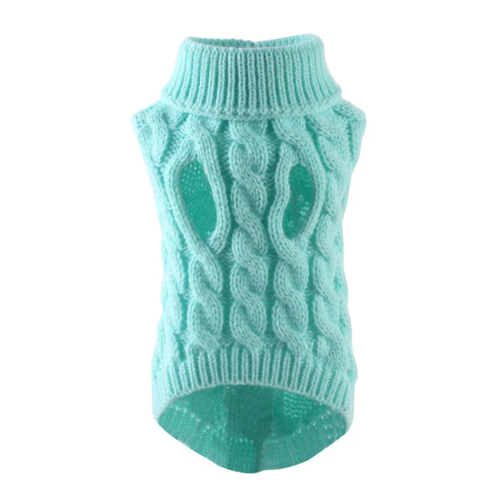 Dog Winter Sweater Knitwear For Pets Cozy Comfort