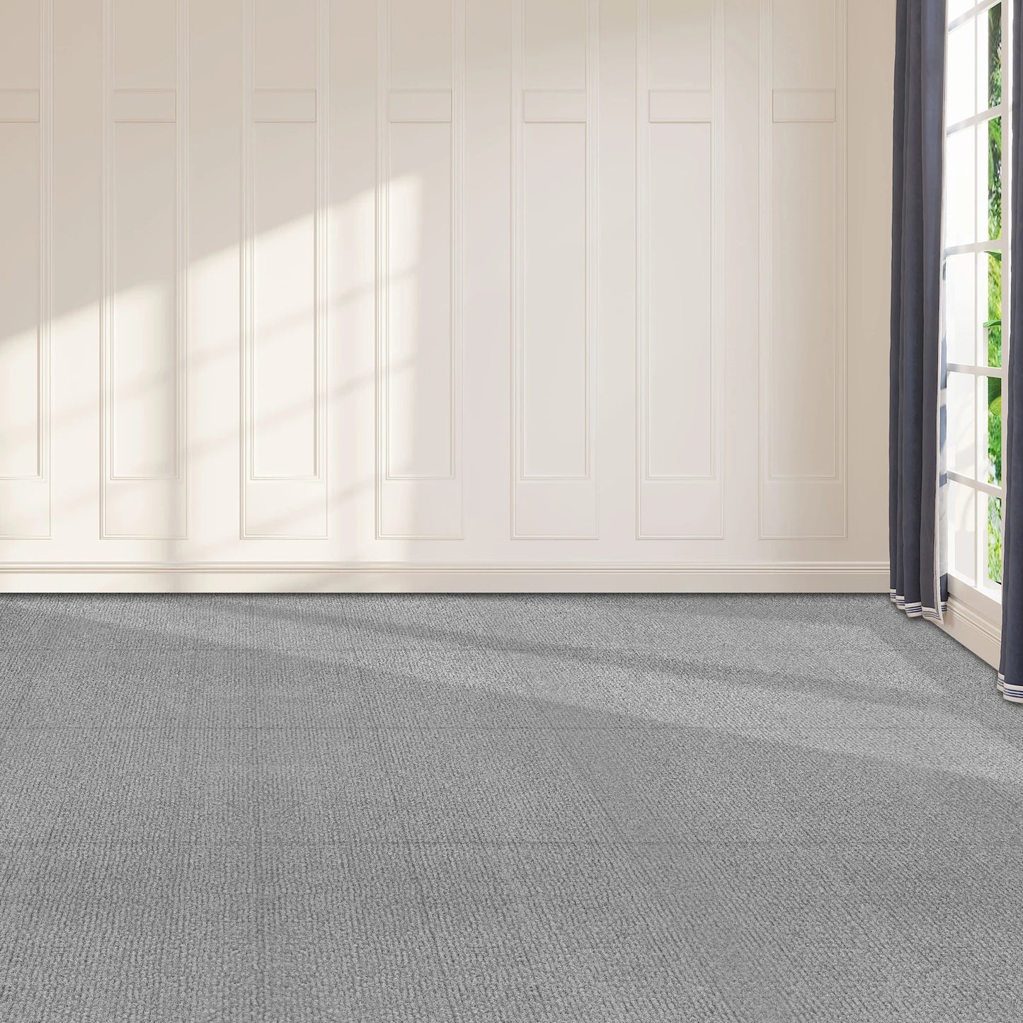 NONECN 20-Pack Self-Adhesive Carpet Tiles For Indoor Use