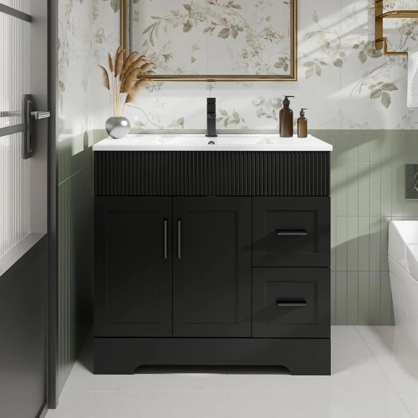 Guangbai Bathroom Vanity Sink Combo With Undermount