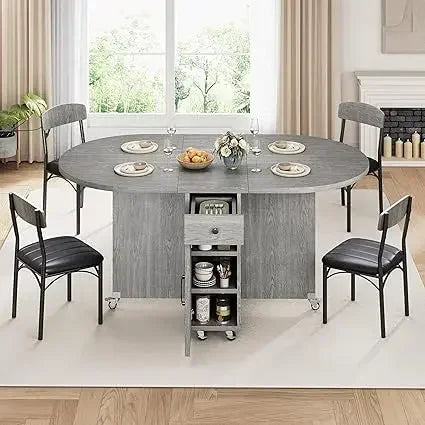 Compact 4-Person Folding Dining Set