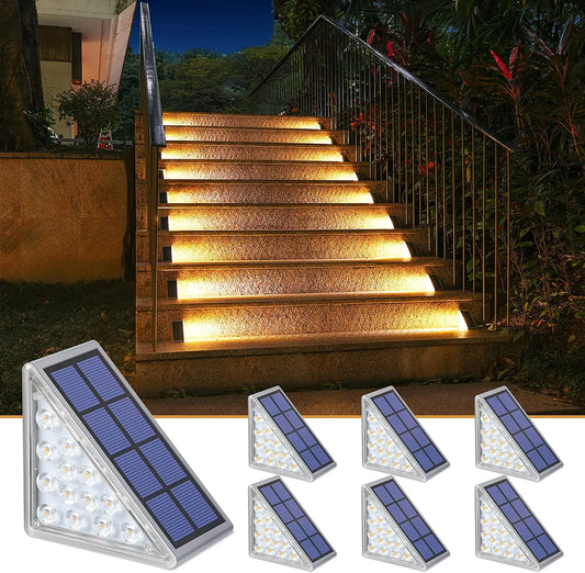 AMARYLLIS LED Solar Step Light Outdoor IP67 Garden Path