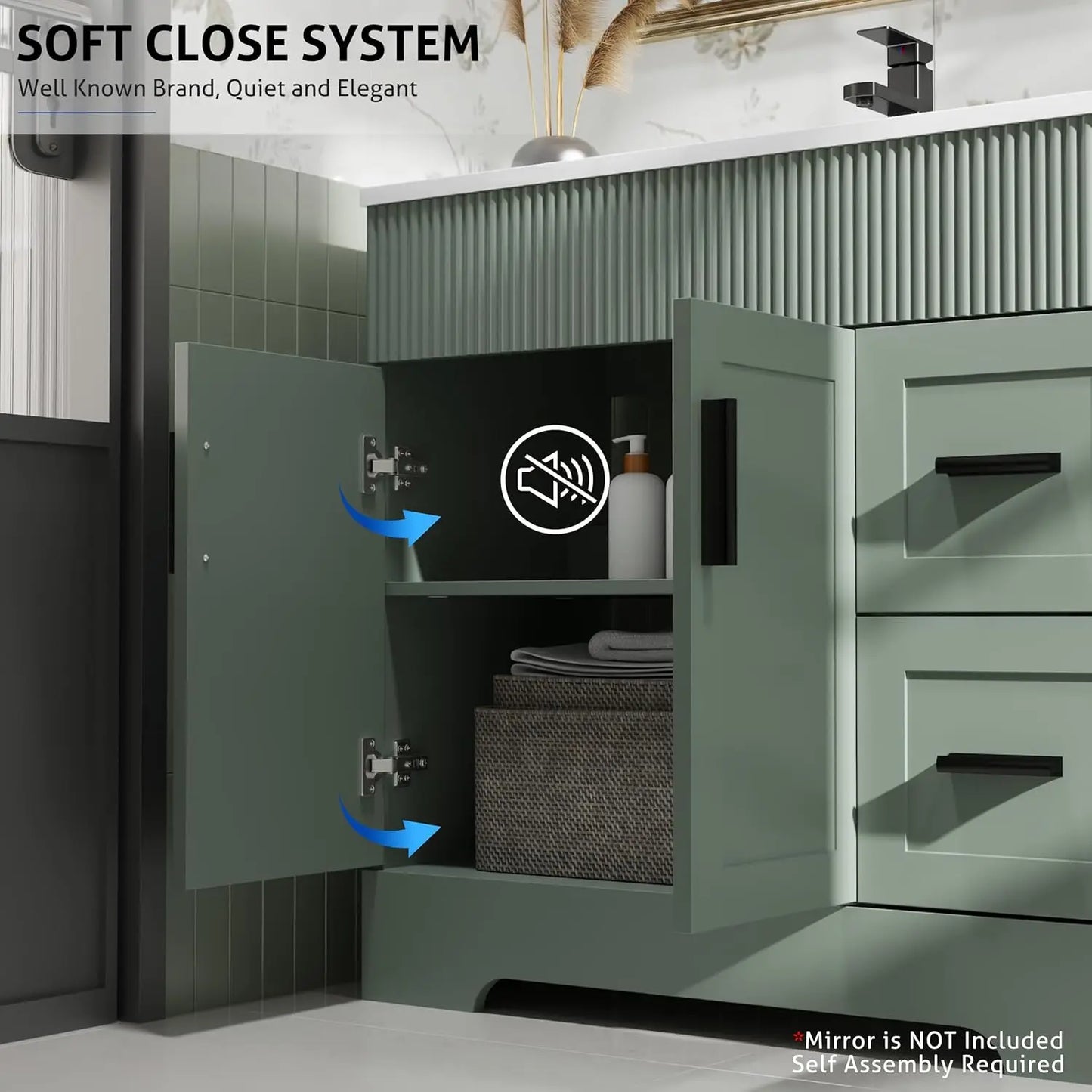 Guangbai Bathroom Vanity Sink Combo With Undermount