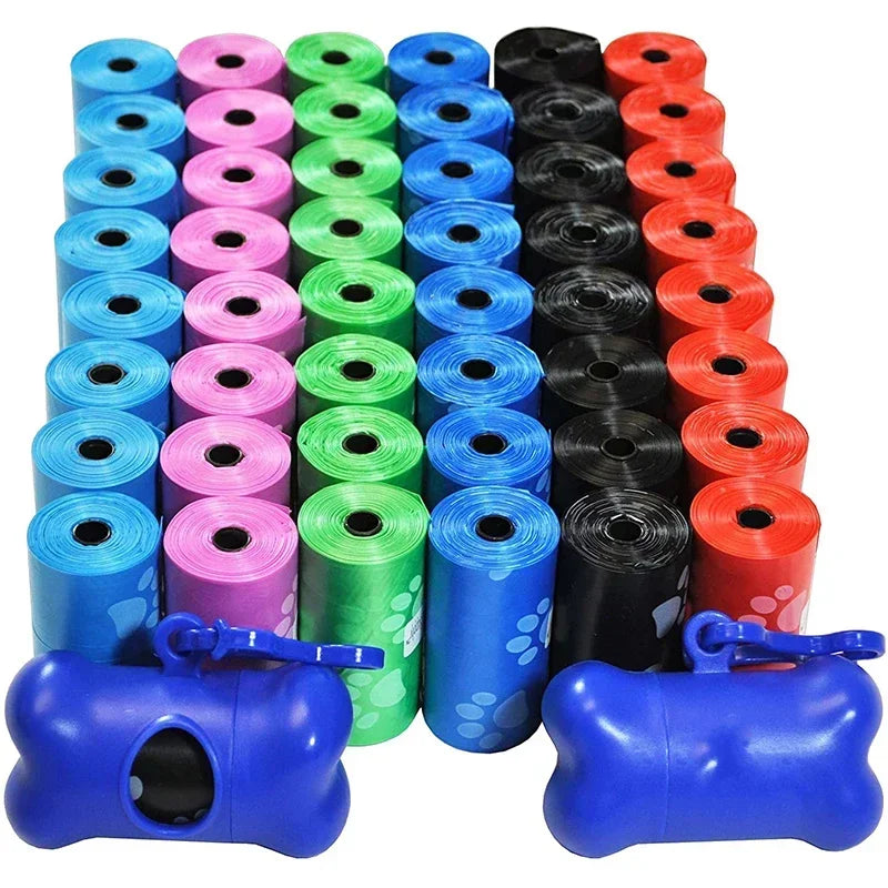 NONE Canine Poop Bag Rolls 15 Bags Per Roll Refill
