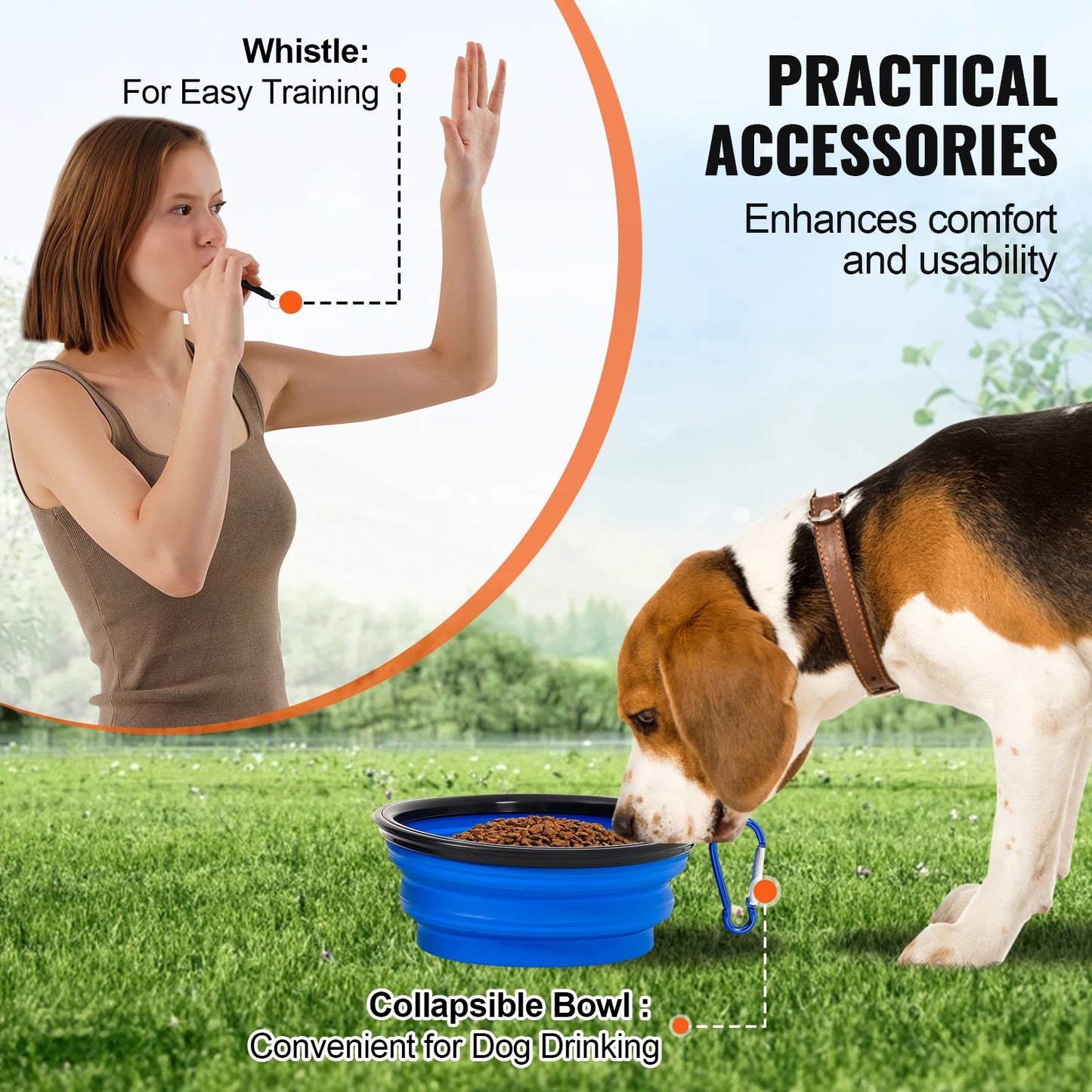 Dog Agility Training Equipment Set With Adjustable Hurdles And Poles