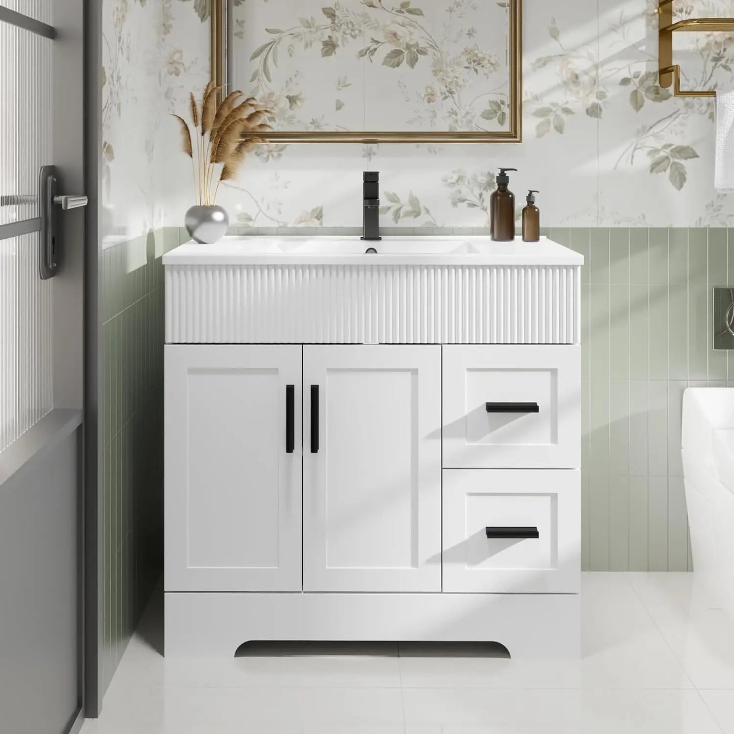 Guangbai Bathroom Vanity Sink Combo With Undermount