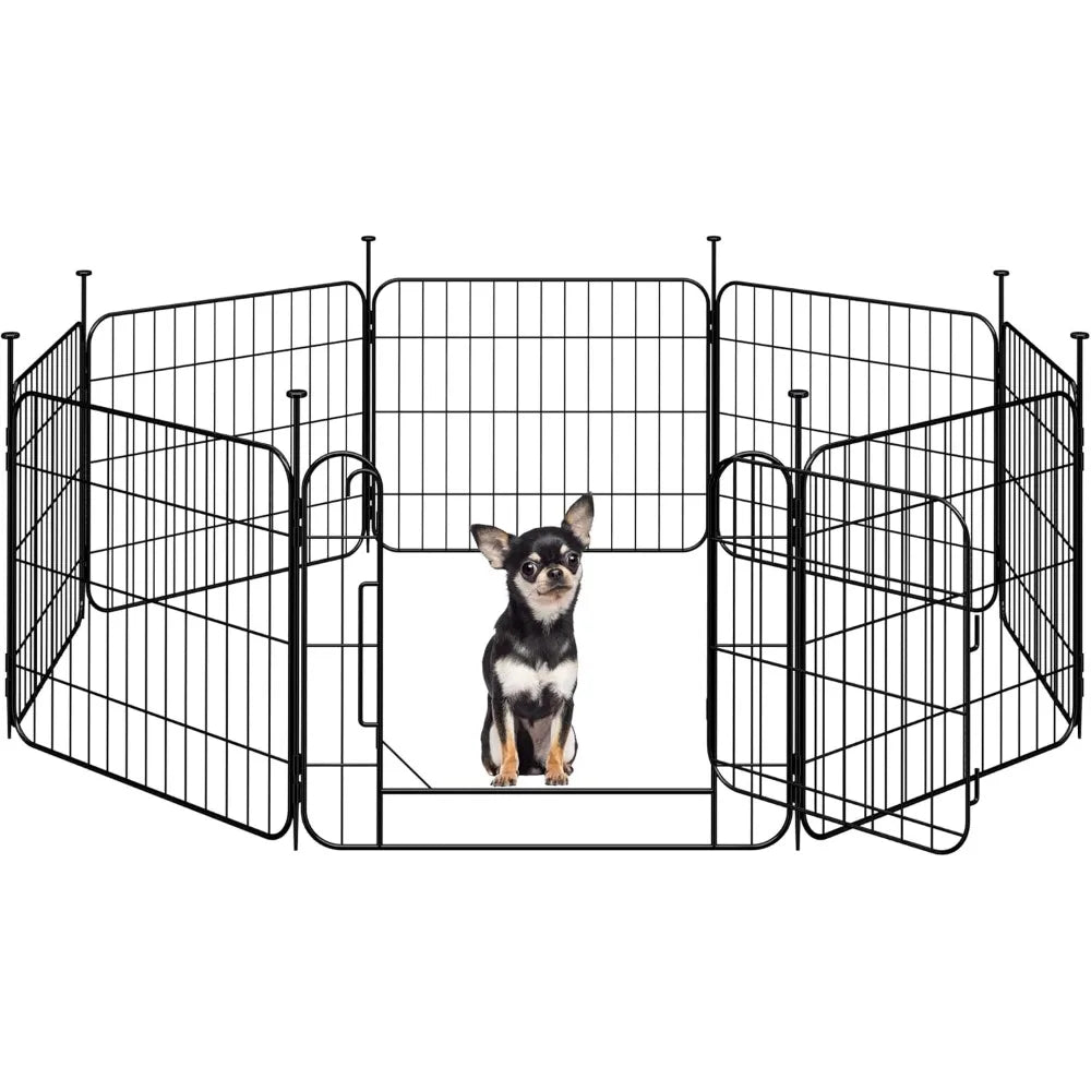 Expandable Dog Playpen 8-Panel Indoor Outdoor Fence