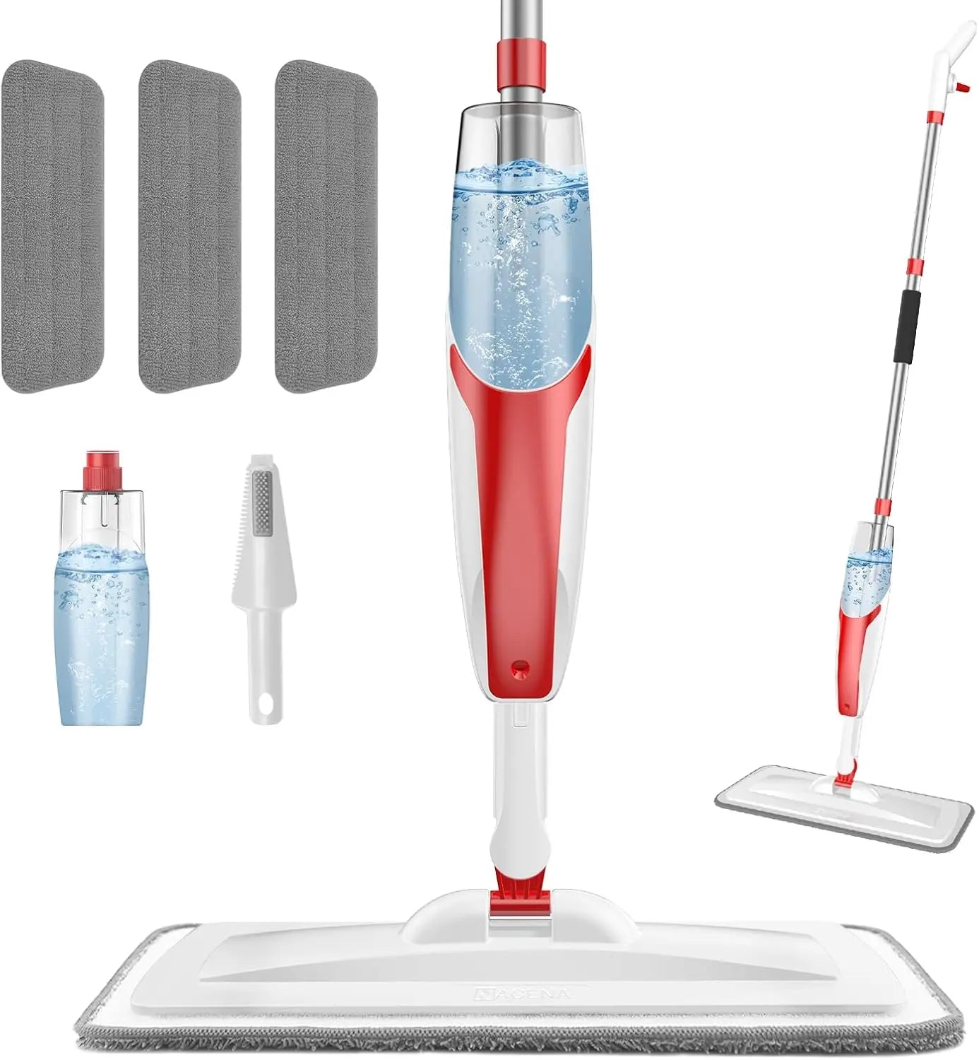 Spray Mop With Refillable Bottle For Hardwood Tile Floors