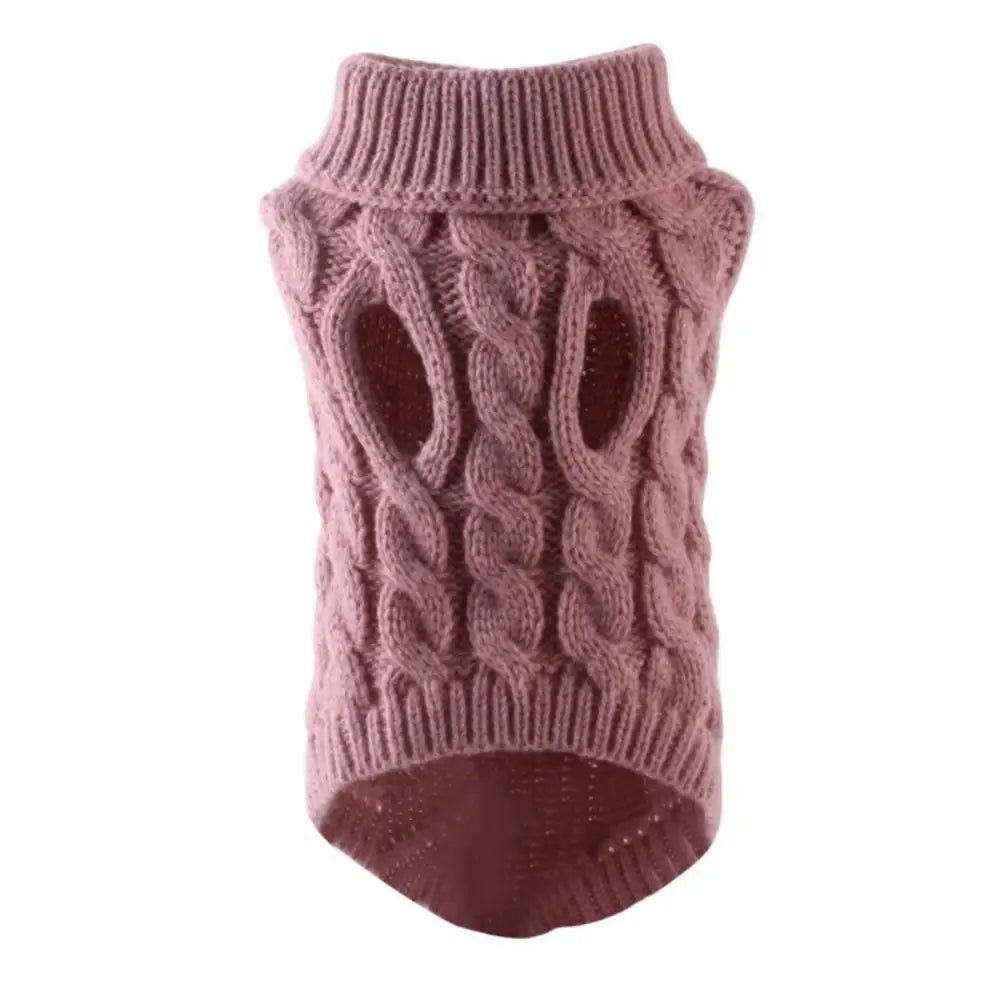 Dog Winter Sweater Knitwear For Pets Cozy Comfort