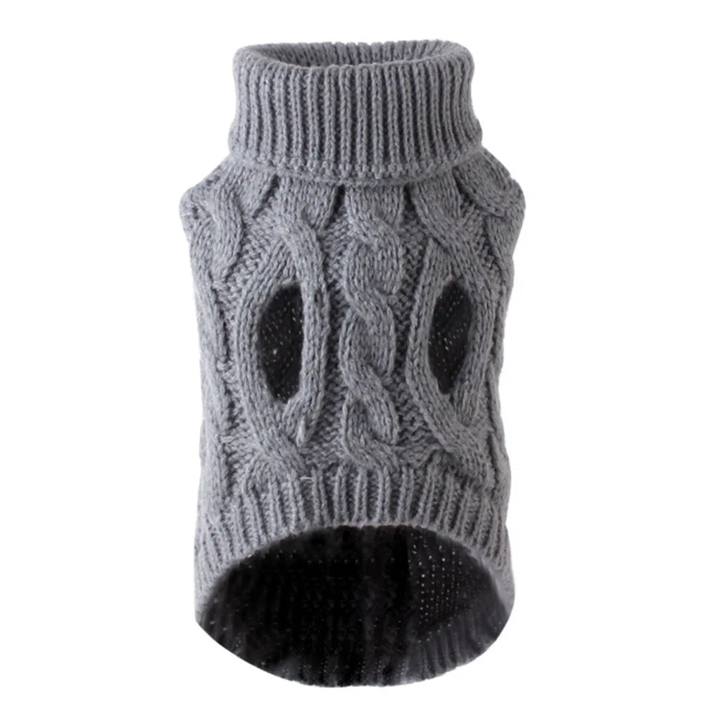 Dog Winter Sweater Knitwear For Pets Cozy Comfort
