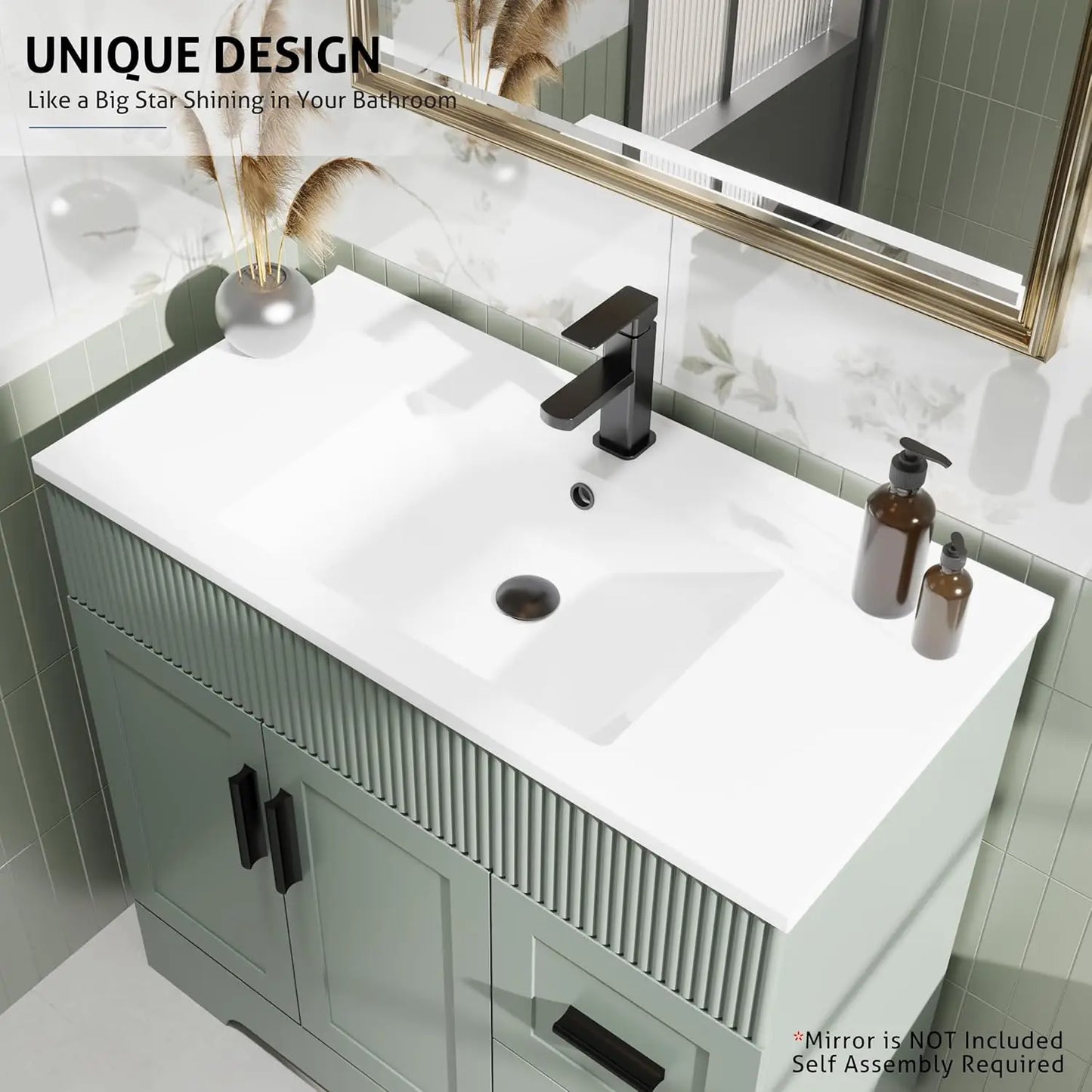 Guangbai Bathroom Vanity Sink Combo With Undermount