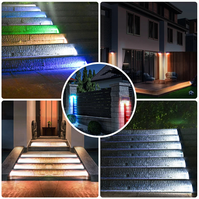 AMARYLLIS LED Solar Step Light Outdoor IP67 Garden Path