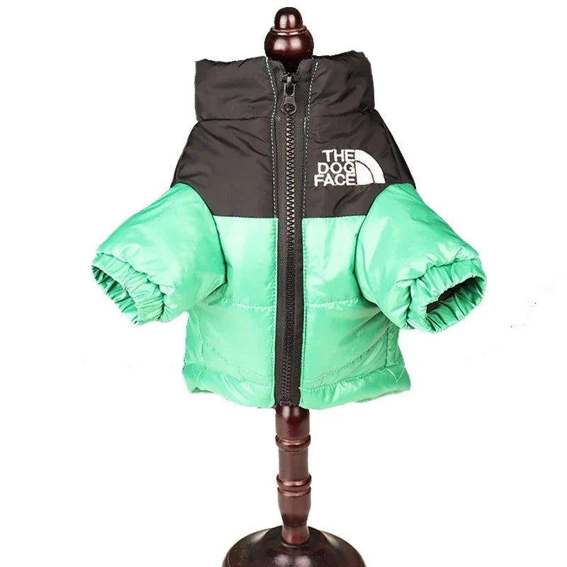 WANGUPETCN Winter Windproof Reflective Dog Coat Jacket