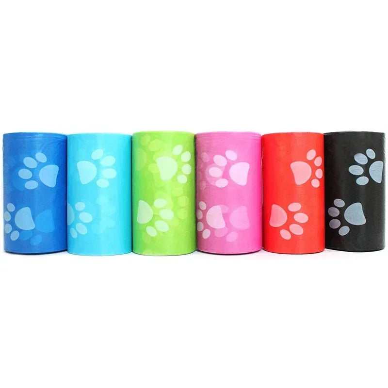 NONE Canine Poop Bag Rolls 15 Bags Per Roll Refill
