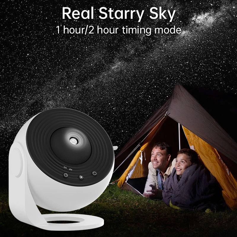 AUSYLE Night Light Galaxy Starry Sky Projector For Kids Bedroom