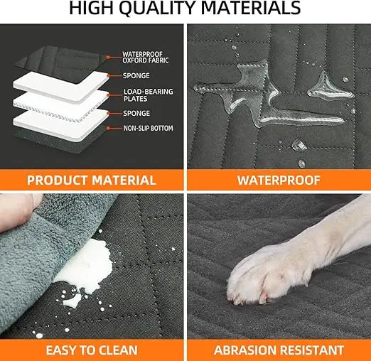 Back Seat Extender Dog Car Seat Cover Hammock For Travel