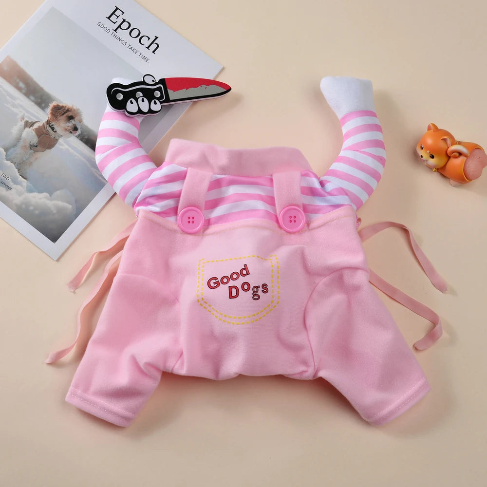 Halloween Cosplay Pets Costumes Dog Dress Up Pullover Chihuahua Costume
