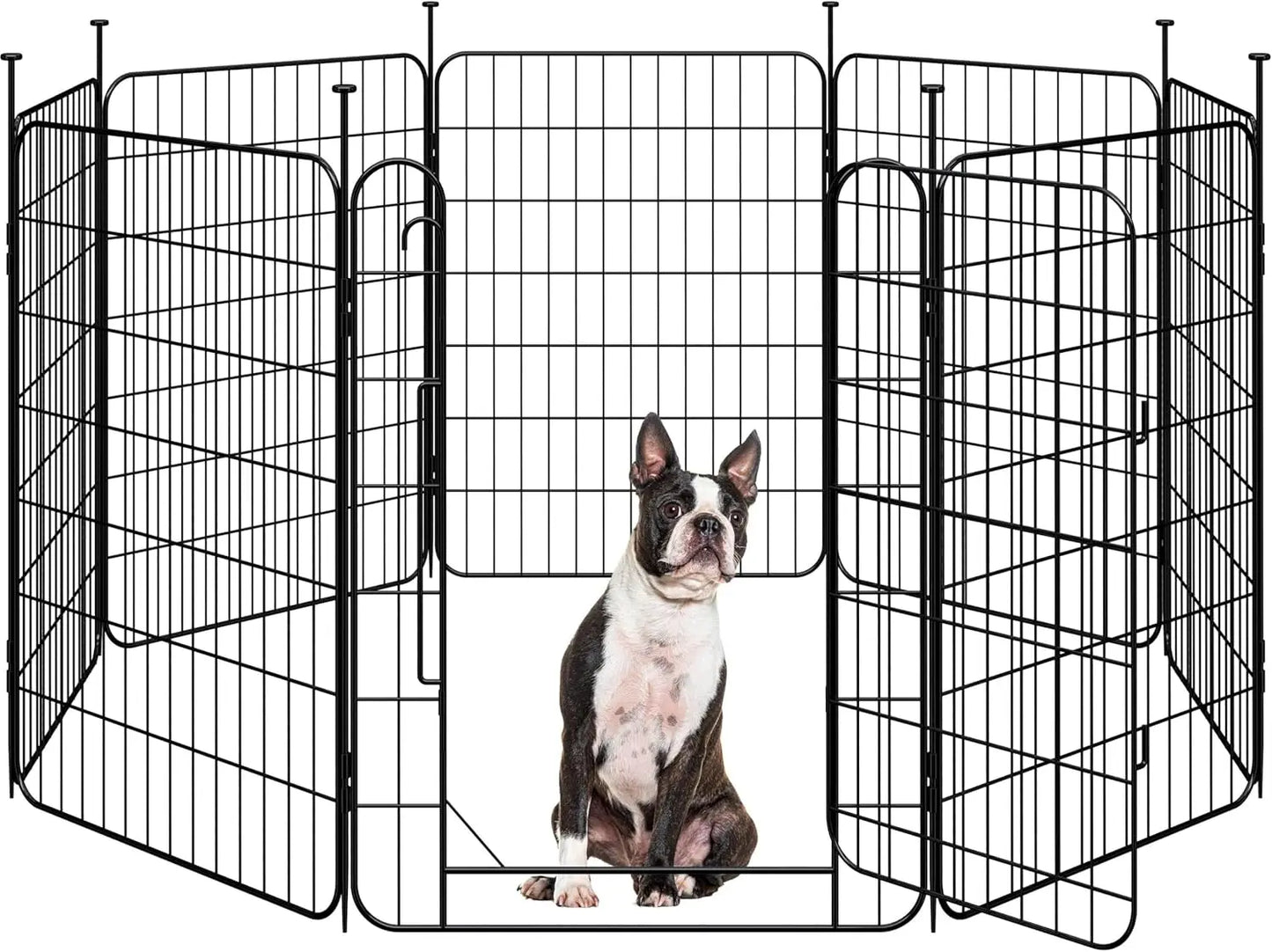Expandable Dog Playpen 8-Panel Indoor Outdoor Fence