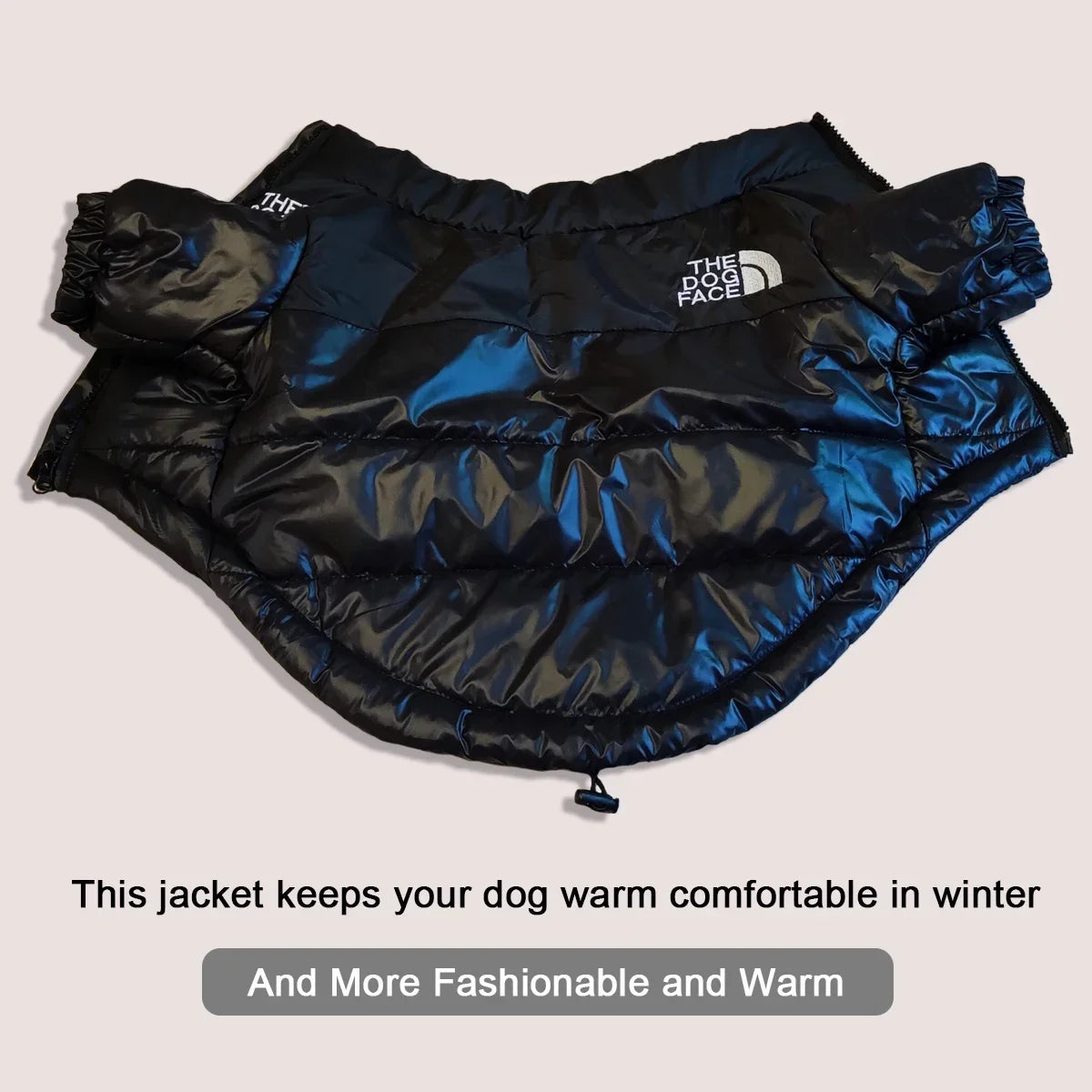 WANGUPETCN Winter Windproof Reflective Dog Coat Jacket