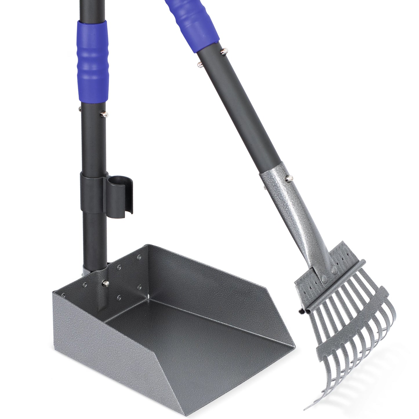 Pooper Scooper Set With Adjustable Stainless Handles