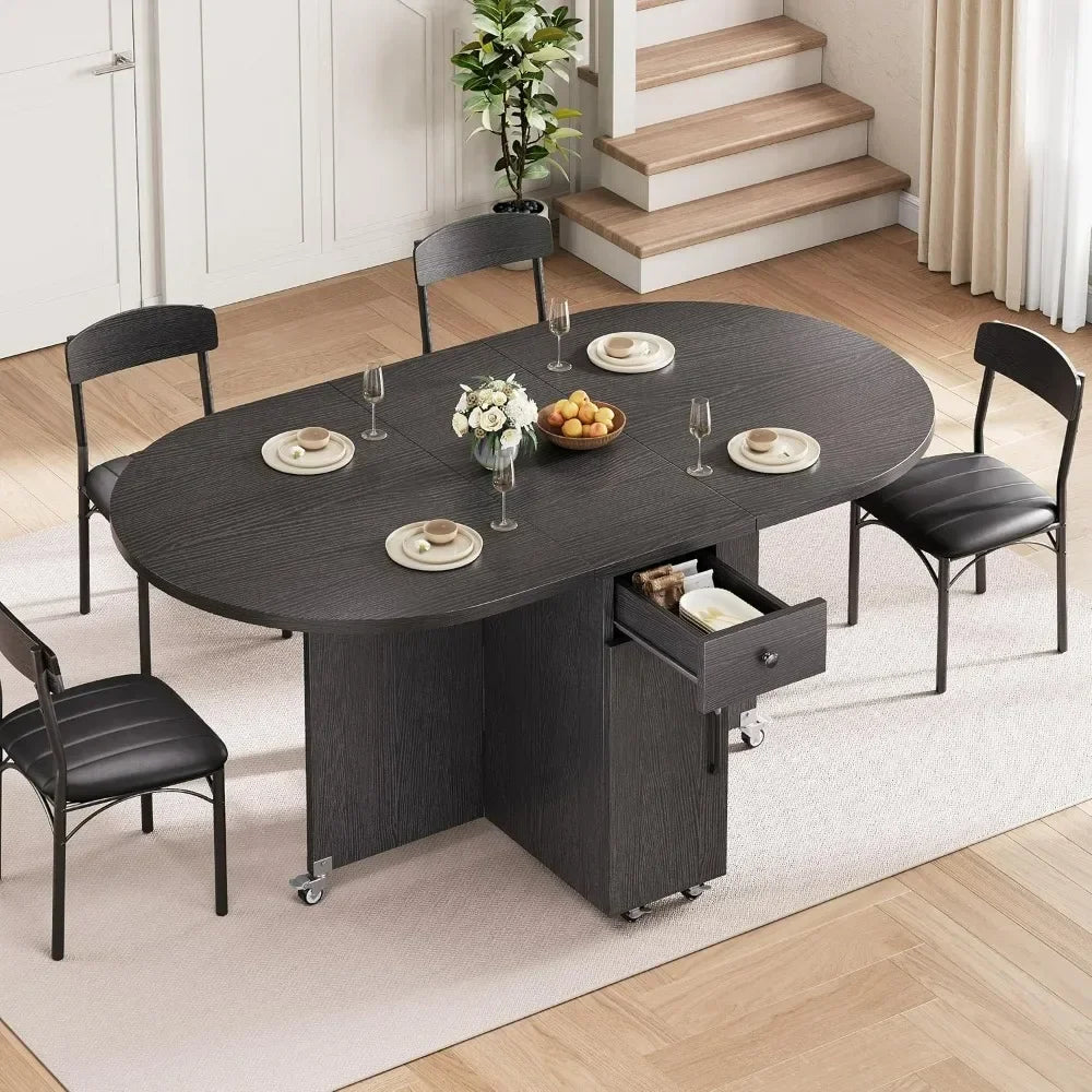 Compact 4-Person Folding Dining Set