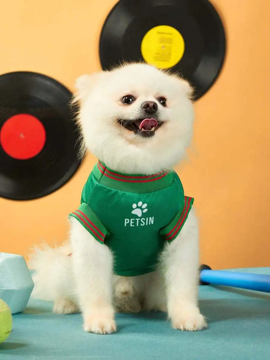 Mexican National Team Style Pet Jersey For Cats And Dogs