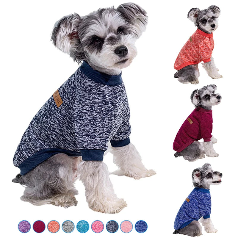 Winter Warm Dog Jacket for Chihuahua Schnauzer Pug Adjustable Fit