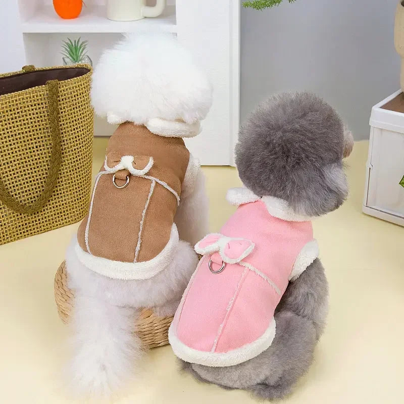 Winter Dog Cotton Jacket For Small Medium Dogs And Cats