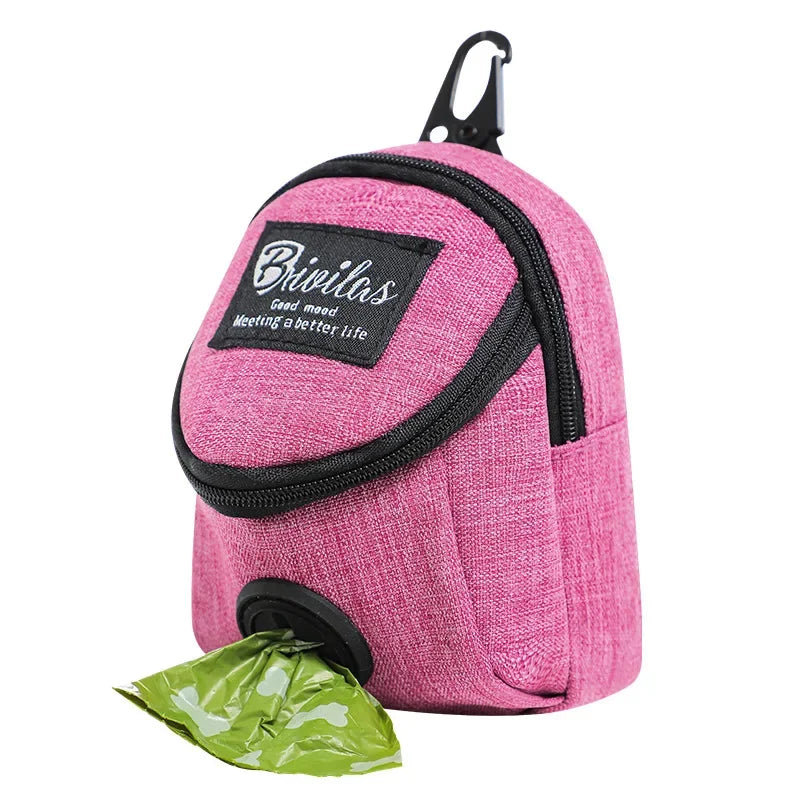 Moonbiffy Portable Dog Training Treat Bag Pouch For Walks