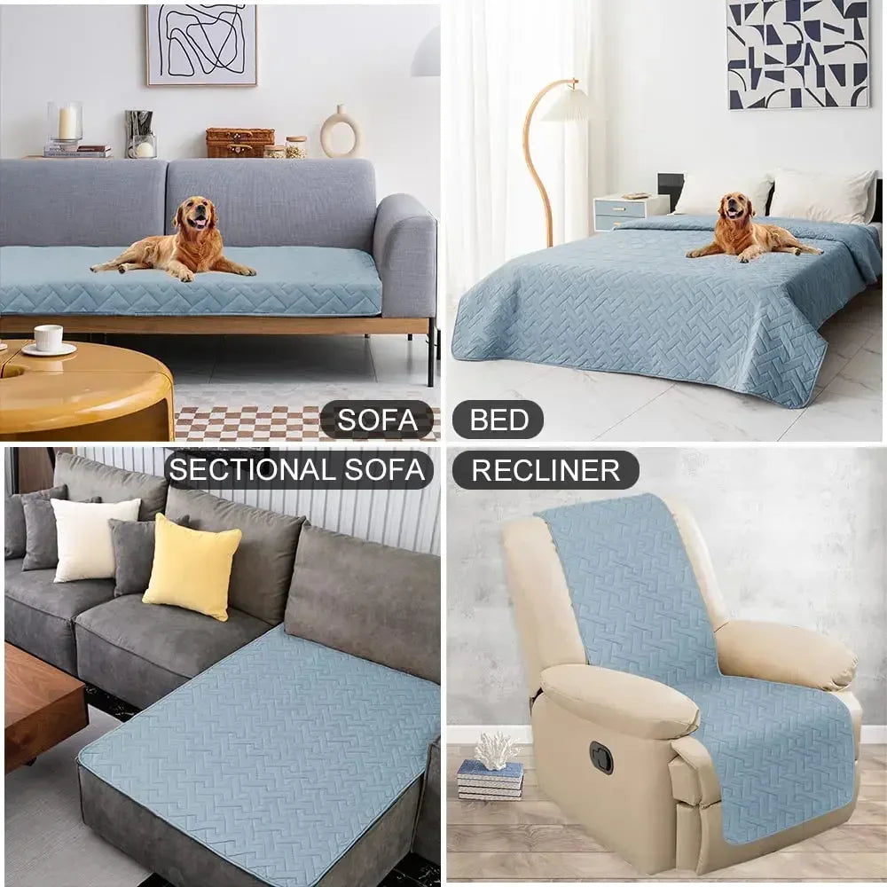Waterproof Non Slip Dog Bed Cover and Pet Blanket Mat