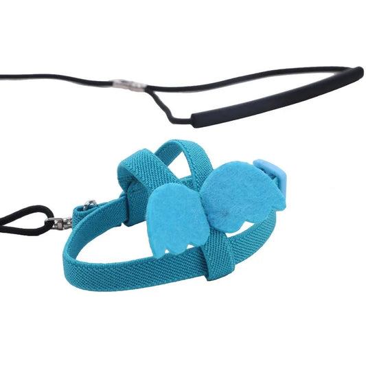 NONECN Parrot Harness and Leash Set Anti Bite Training Birds