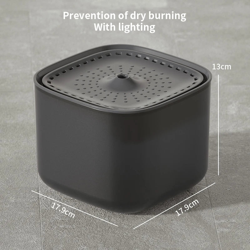 Cat Water Fountain Auto Recirculating Filter USB Quiet