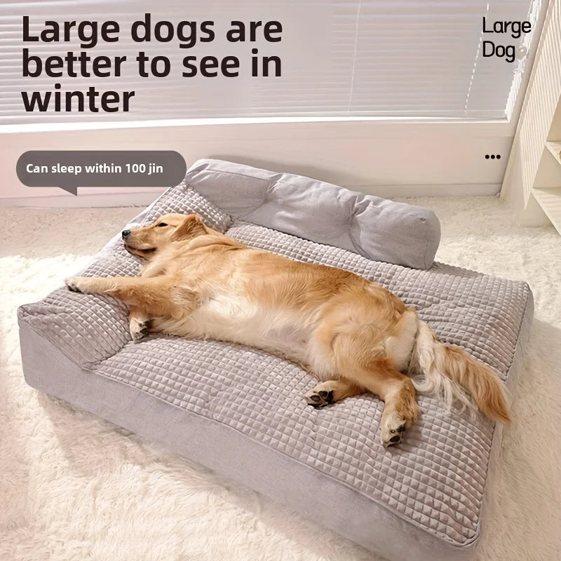 NONECN Cat Bed Non Slip Winter Warm Cushion For Pets