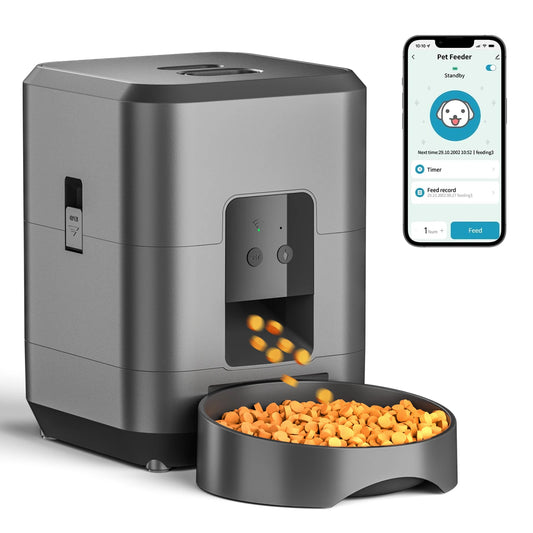 Cat Mom Timed Automatic Feeder With App Control