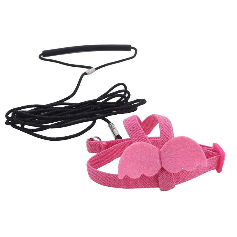 NONECN Parrot Harness and Leash Set Anti Bite Training Birds