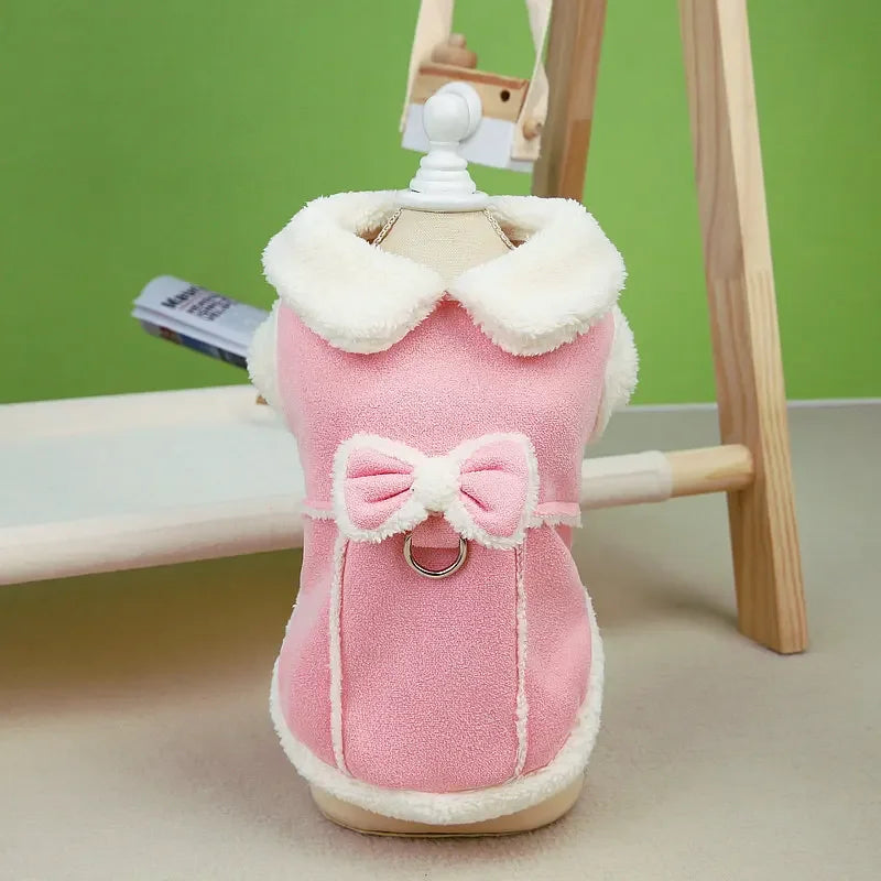 Winter Dog Cotton Jacket For Small Medium Dogs And Cats