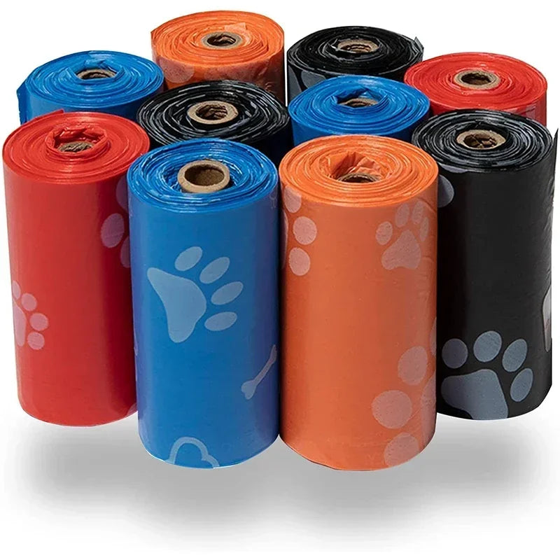 NONE Canine Poop Bag Rolls 15 Bags Per Roll Refill