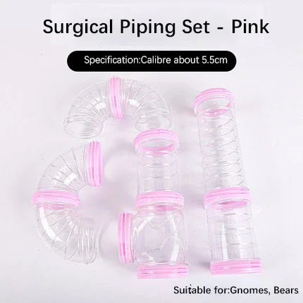 Hamster External Tunnel Tubing System for DIY Cage Setup