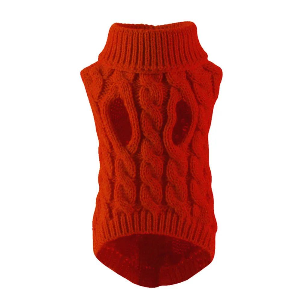 Dog Winter Sweater Knitwear For Pets Cozy Comfort