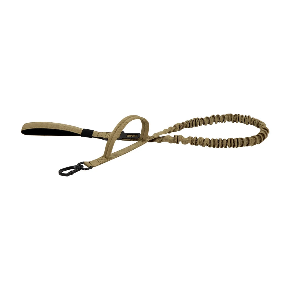 PETRAVELCN Military Dog Leash Adjustable Quick Release Dual Handles