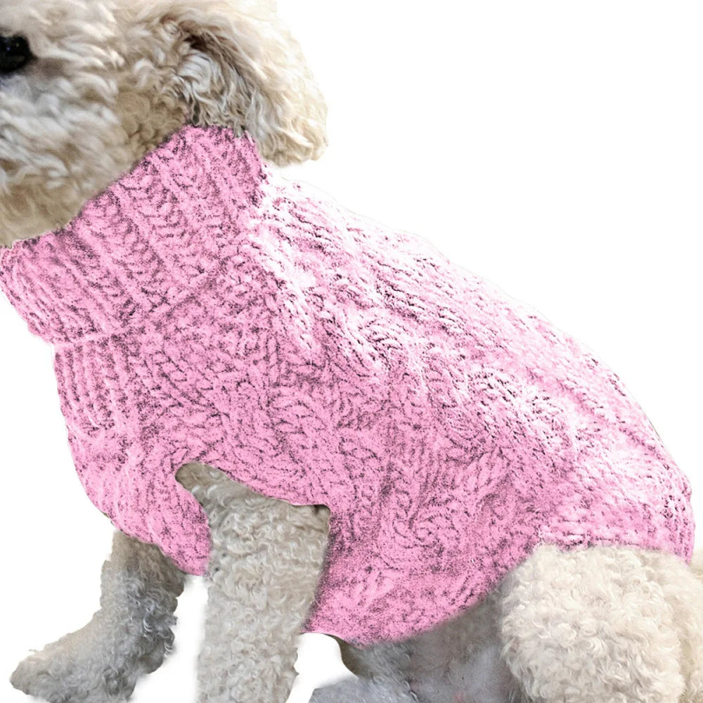 Dog Winter Sweater Knitwear For Pets Cozy Comfort