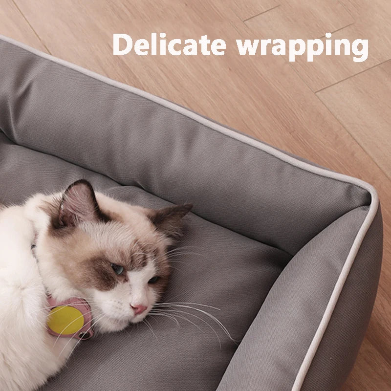 Four Season Square Dog Bed Waterproof Thickened Sofa Design