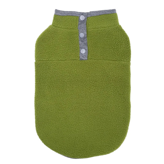 Fleece Dog Clothes For Small Dogs Spring Autumn Vest