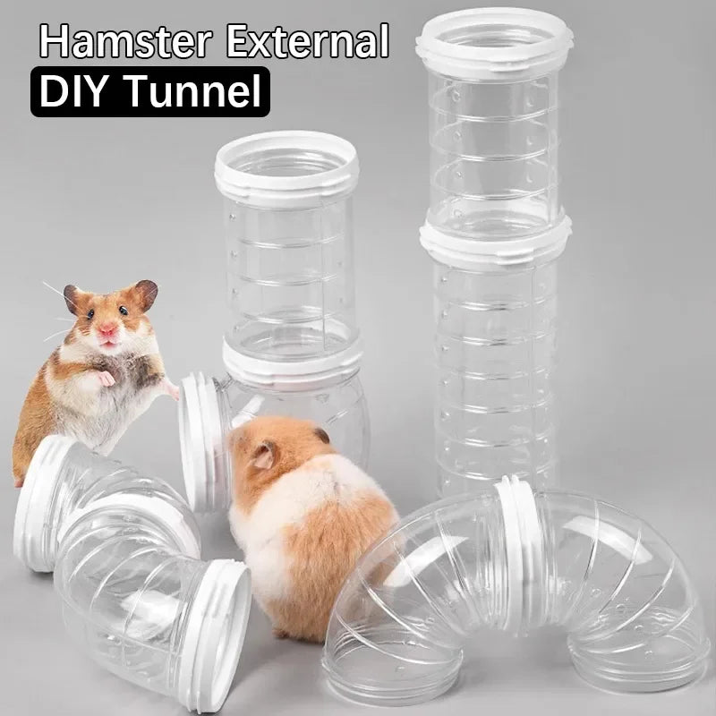 Hamster External Tunnel Tubing System for DIY Cage Setup
